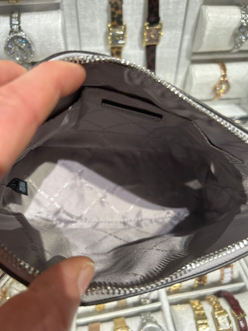 Michael Kors Lady PVC or Leather Crossbody Bag Handbag Messenger Purse Shoulder - thewrightstore