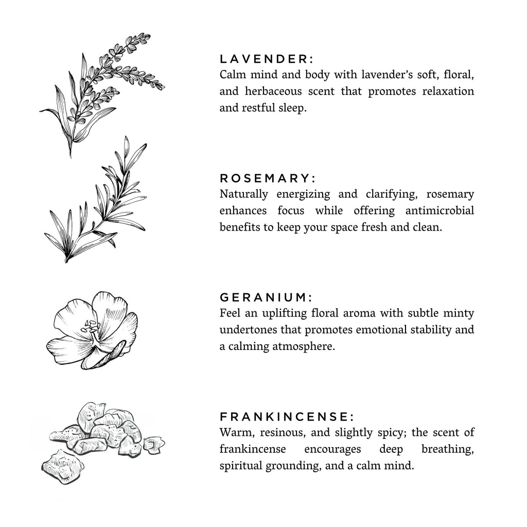 Midnight Garden - Lavender + Rosemary + Geranium - thewrightstore