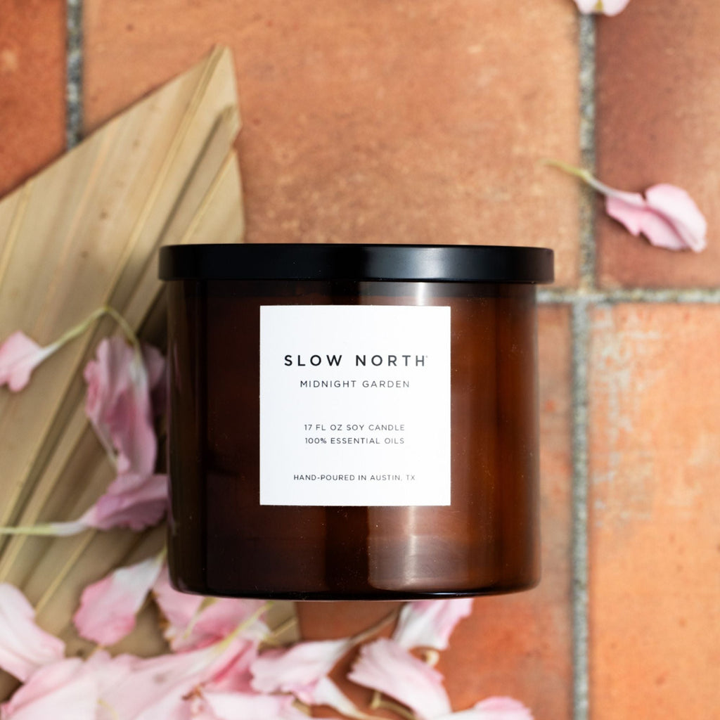 Midnight Garden (Lavender + Rosemary + Geranium) - Signature 3 - Wick Candle - thewrightstore