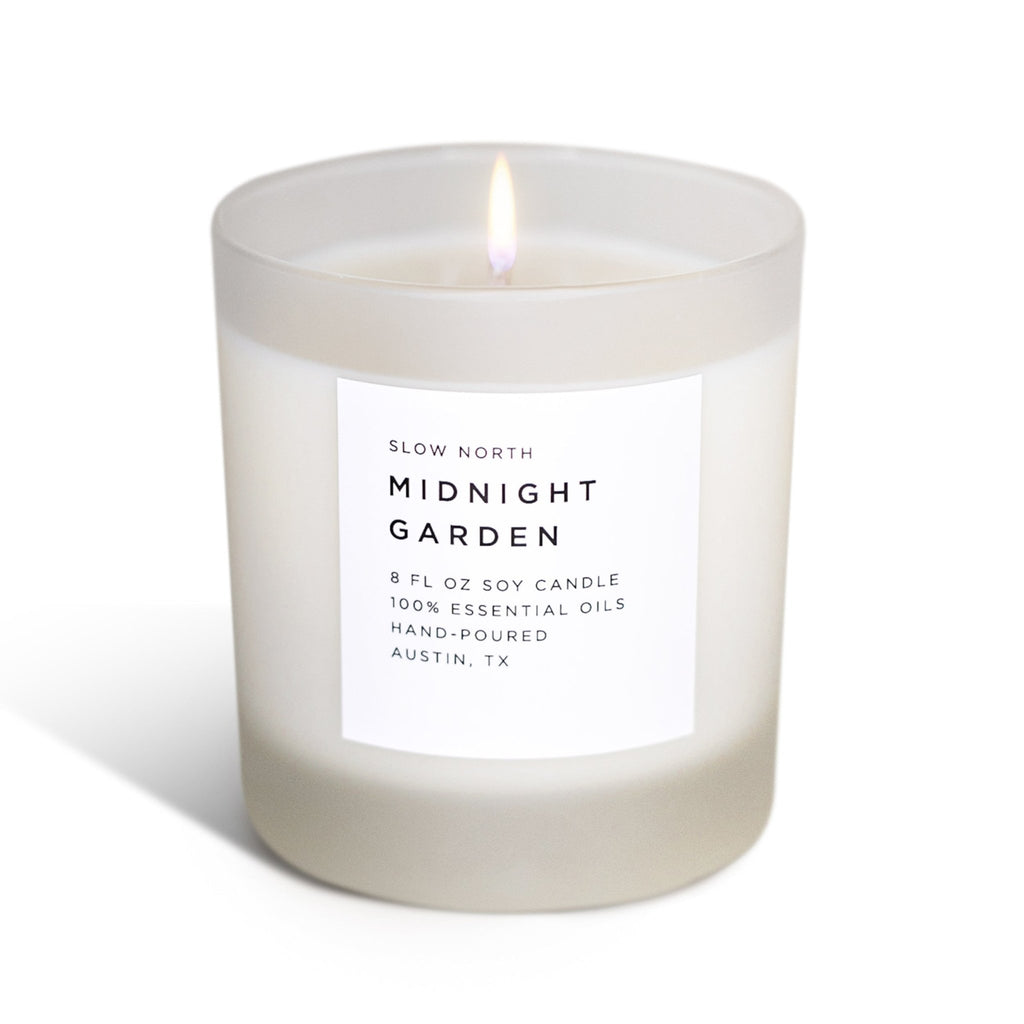 Midnight Garden - Signature Candle (Lavender + Rosemary + Geranium) - thewrightstore