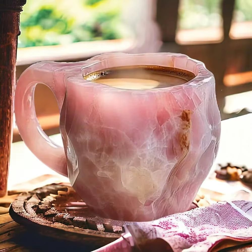 Mineral Crystal Coffee Mugs Resin Gift. Mineral Crystal Coffee Mugs Tumbler - thewrightstore