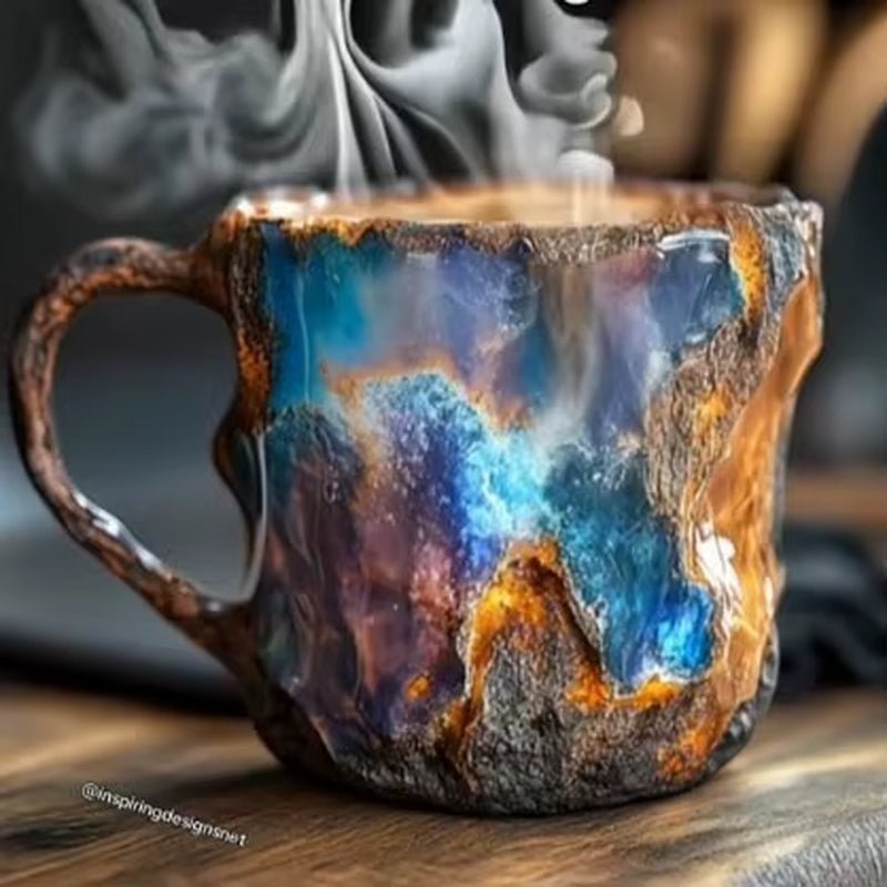Mineral Crystal Coffee Mugs Resin Gift. Mineral Crystal Coffee Mugs Tumbler - thewrightstore