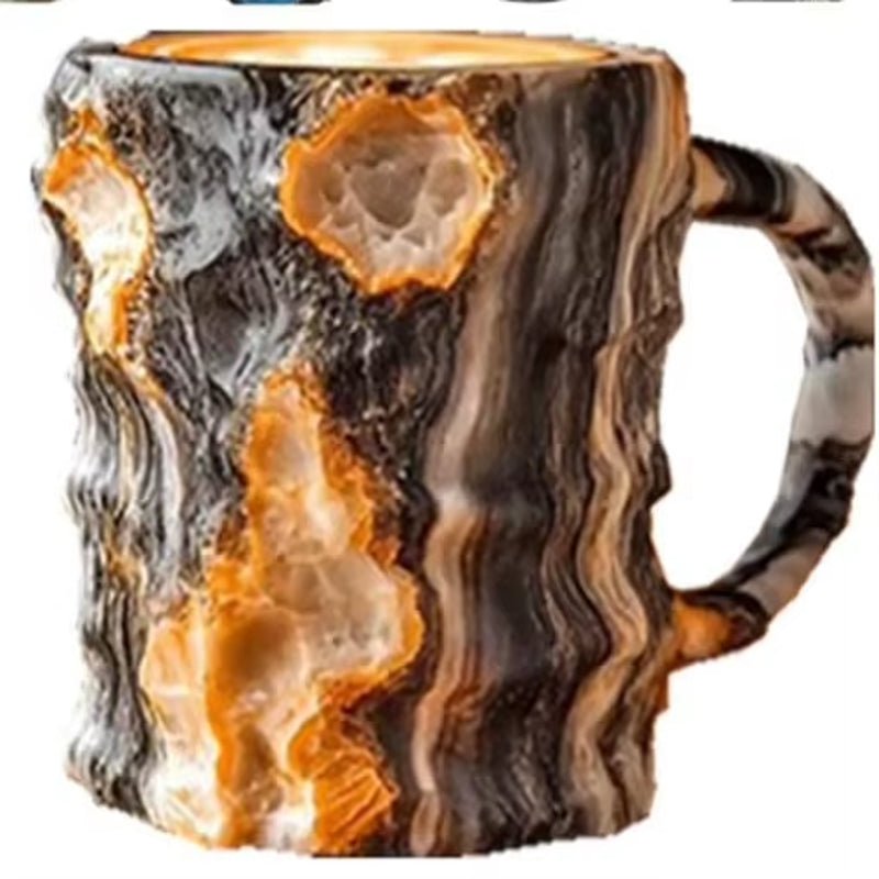 Mineral Crystal Coffee Mugs Resin Gift. Mineral Crystal Coffee Mugs Tumbler - thewrightstore