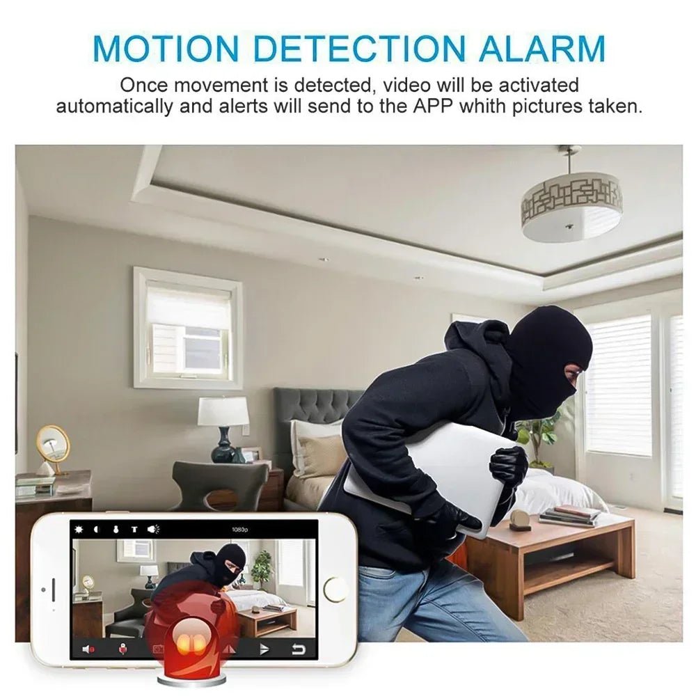 Mini Camera Wifi Camcorder Full HD 1080P Video Recorder Small Motion Detection Night Vision Security Smart Home IP Web Cam - thewrightstore