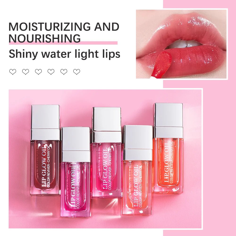 Moisturizing Lip Balm Original Lip Oil Gloss Care of the Lips Benetitnt for Lips Plumping Exfoliating Pink Plumping Gloss Oil - thewrightstore
