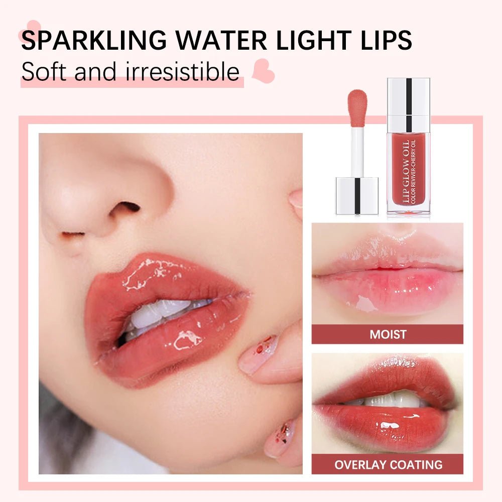 Moisturizing Lip Balm Original Lip Oil Gloss Care of the Lips Benetitnt for Lips Plumping Exfoliating Pink Plumping Gloss Oil - thewrightstore