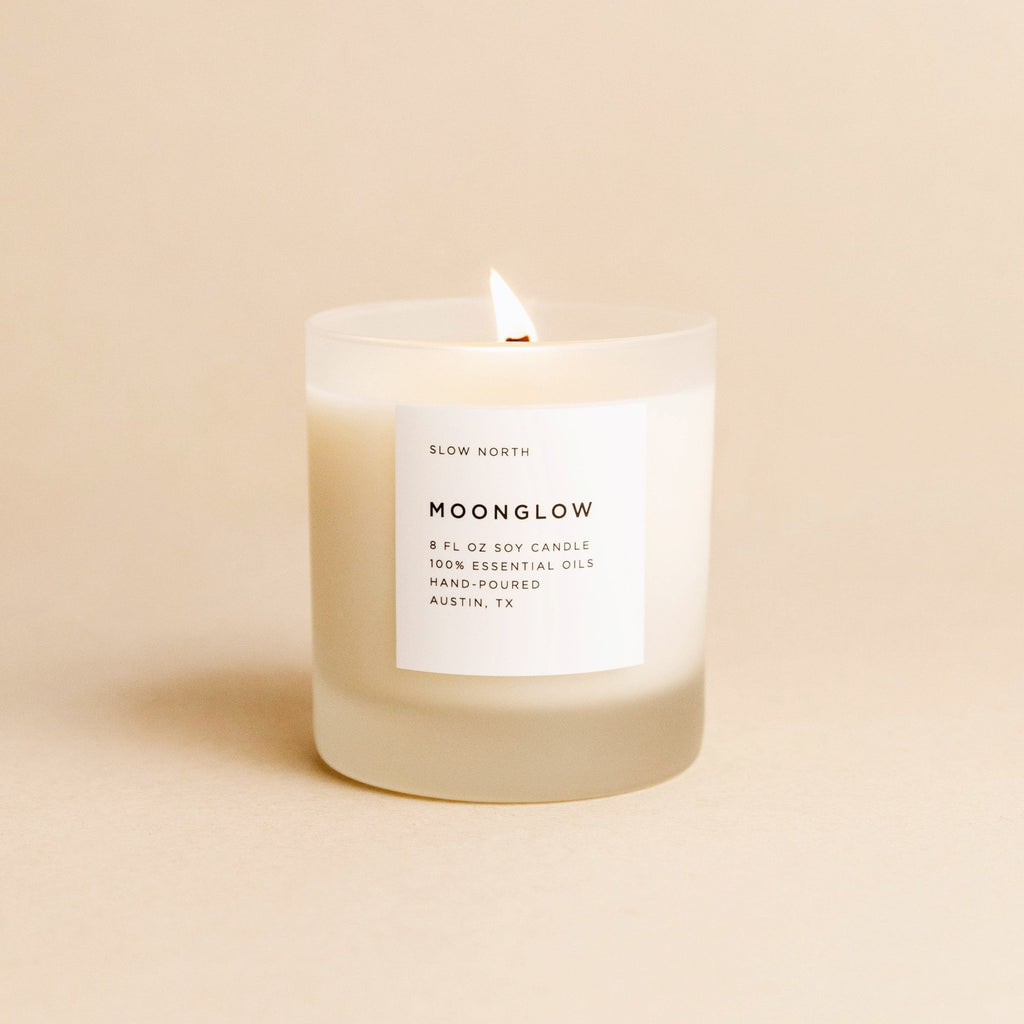 Moonglow - Signature Candle (Patchouli + Cinnamon + Black Pepper) - thewrightstore