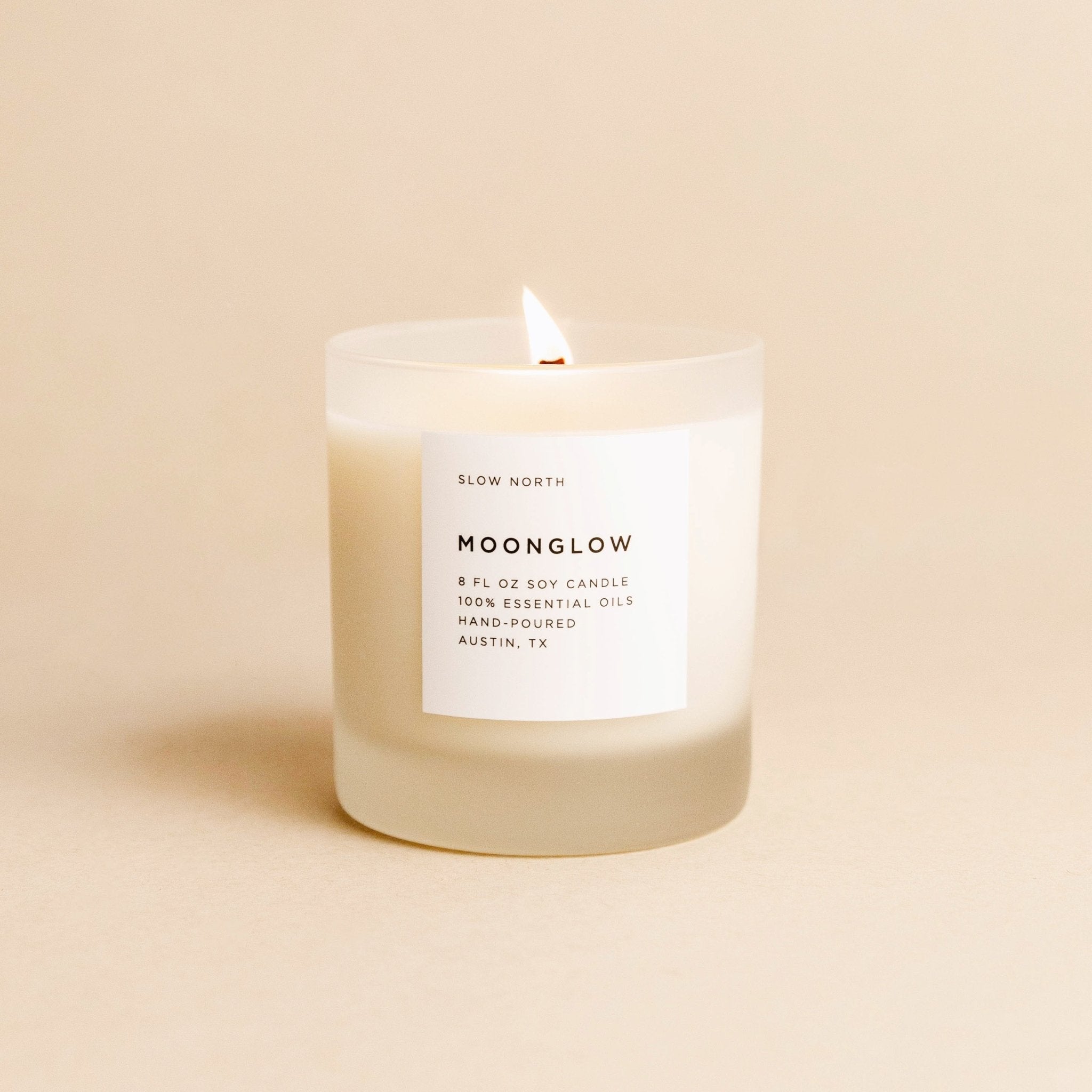 Moonglow - Signature Candle (Patchouli + Cinnamon + Black Pepper) - thewrightstore