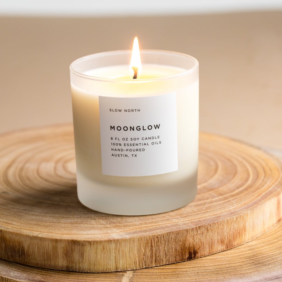 Moonglow - Signature Candle (Patchouli + Cinnamon + Black Pepper) - thewrightstore