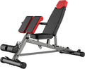 Multi - Functional FID Weight Bench for Full All - In - One Body Workout – Hyper Back Extension, Roman Chair, Adjustable Ab Sit up Bench, Incline Decline Bench, Flat Bench - thewrightstore