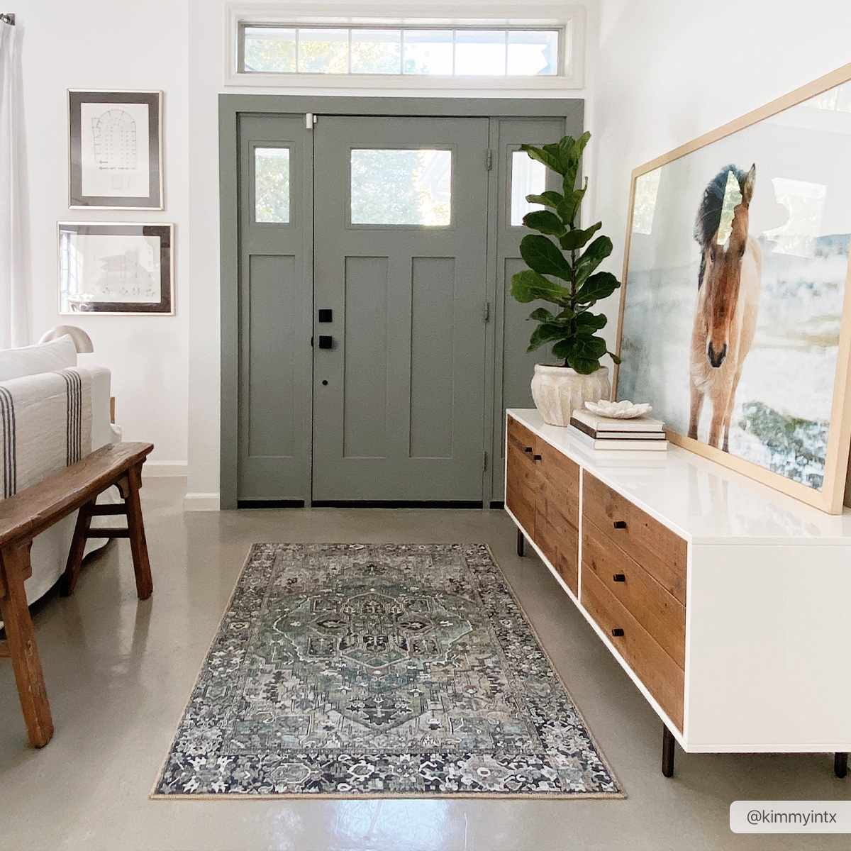 Neyland Sage Green Area Rug - thewrightstore