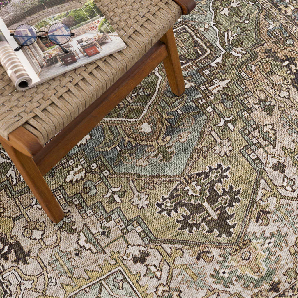 Neyland Sage Green Area Rug - thewrightstore