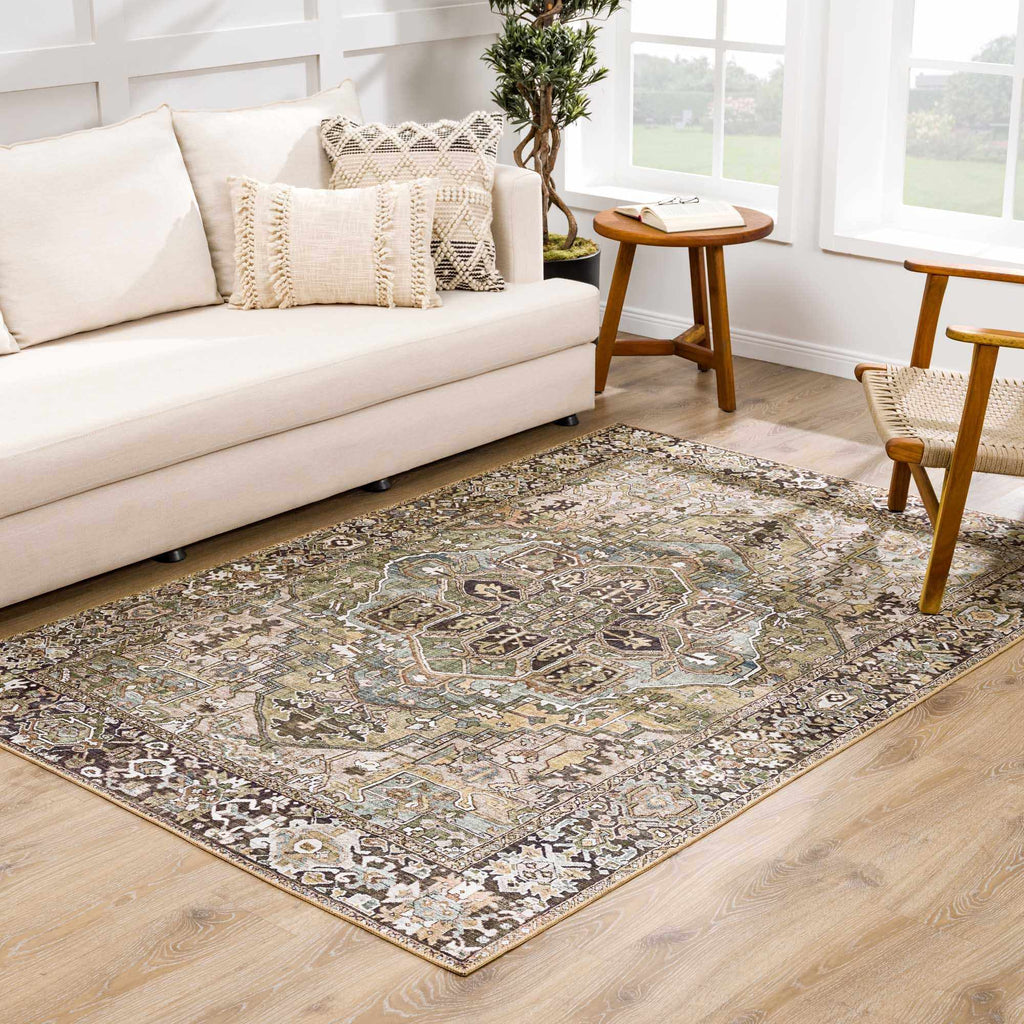 Neyland Sage Green Area Rug - thewrightstore