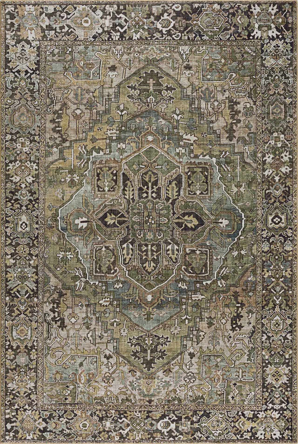 Neyland Sage Green Area Rug - thewrightstore