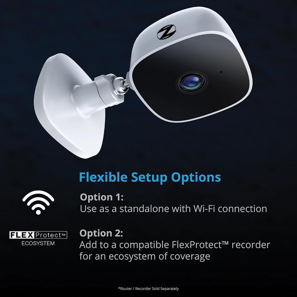 Night Owl Indoor Plug-In Wireless 1080P Surveillance Cameras with Two-Way Audio (Set of 2) - thewrightstore
