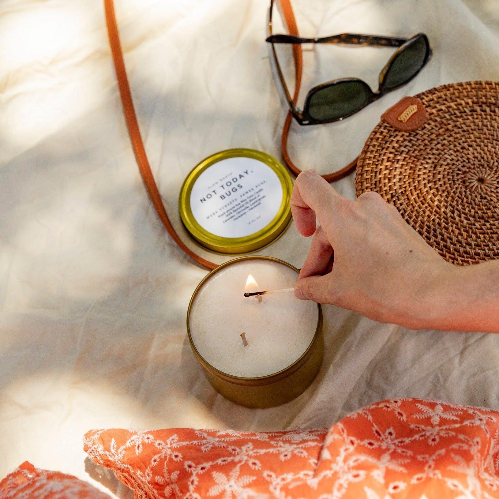 Not Today, Bugs - Mosquito Candle - thewrightstore