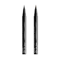 NYX Professional Makeup Epic Ink Waterproof Liquid Eyeliner - Black (Set of 2), Vegan Formula - thewrightstore