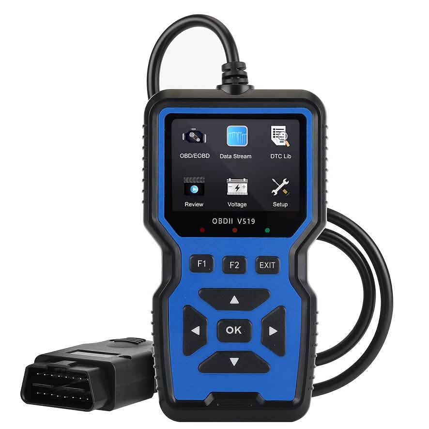 OBD2 Engine Diagnostic Tool – Universal Code Reader (Blue) - thewrightstore