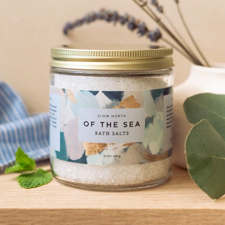 Of The Sea Bath Salts - 15 oz Jar - thewrightstore