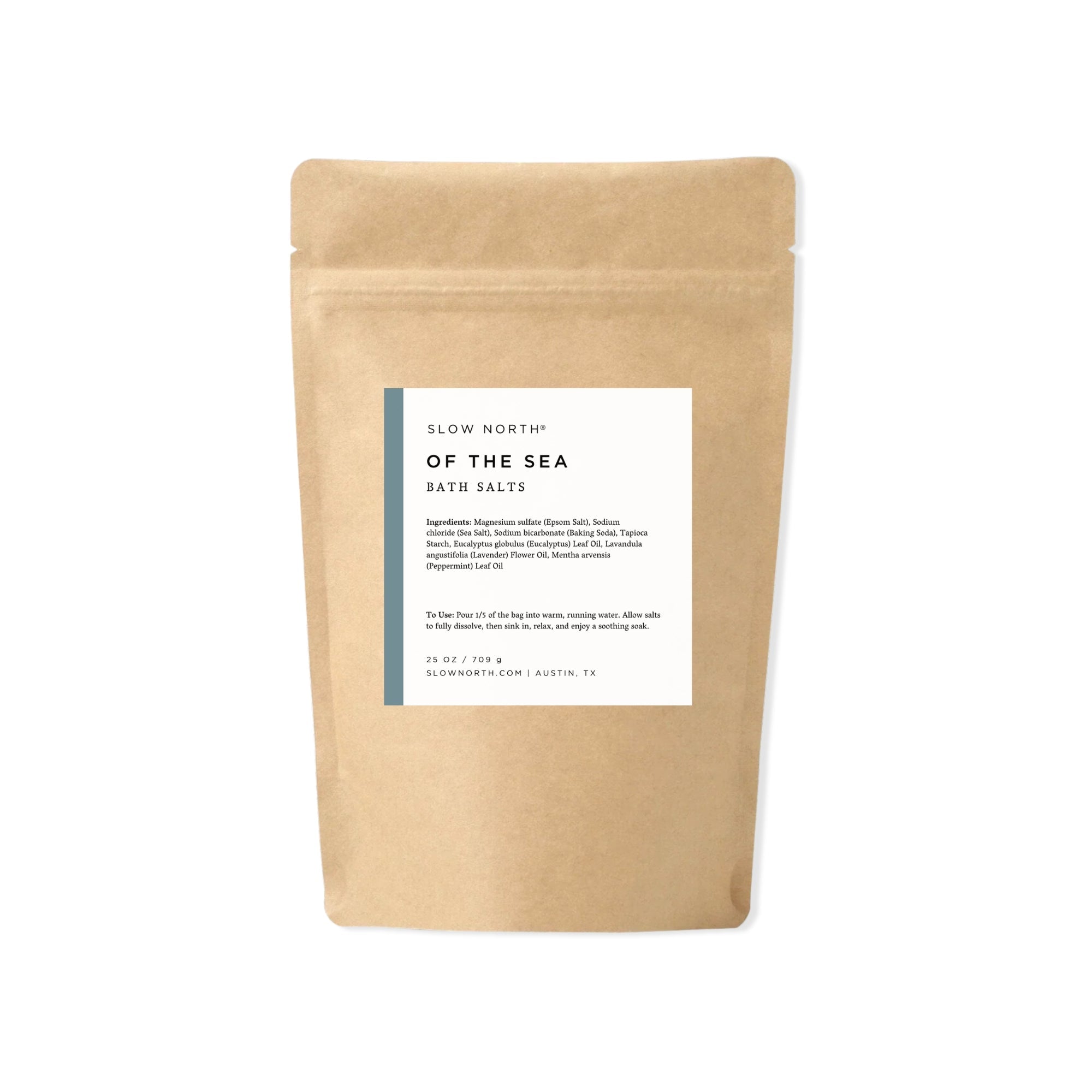 Of The Sea Bath Salts - 25 oz Refill Bag - thewrightstore