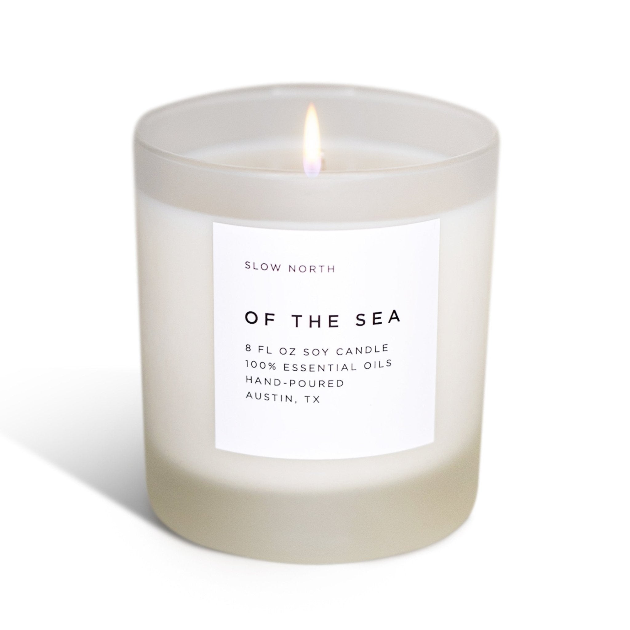 Of The Sea - Signature Candle (Eucalyptus + Lavender + Peppermint) - thewrightstore