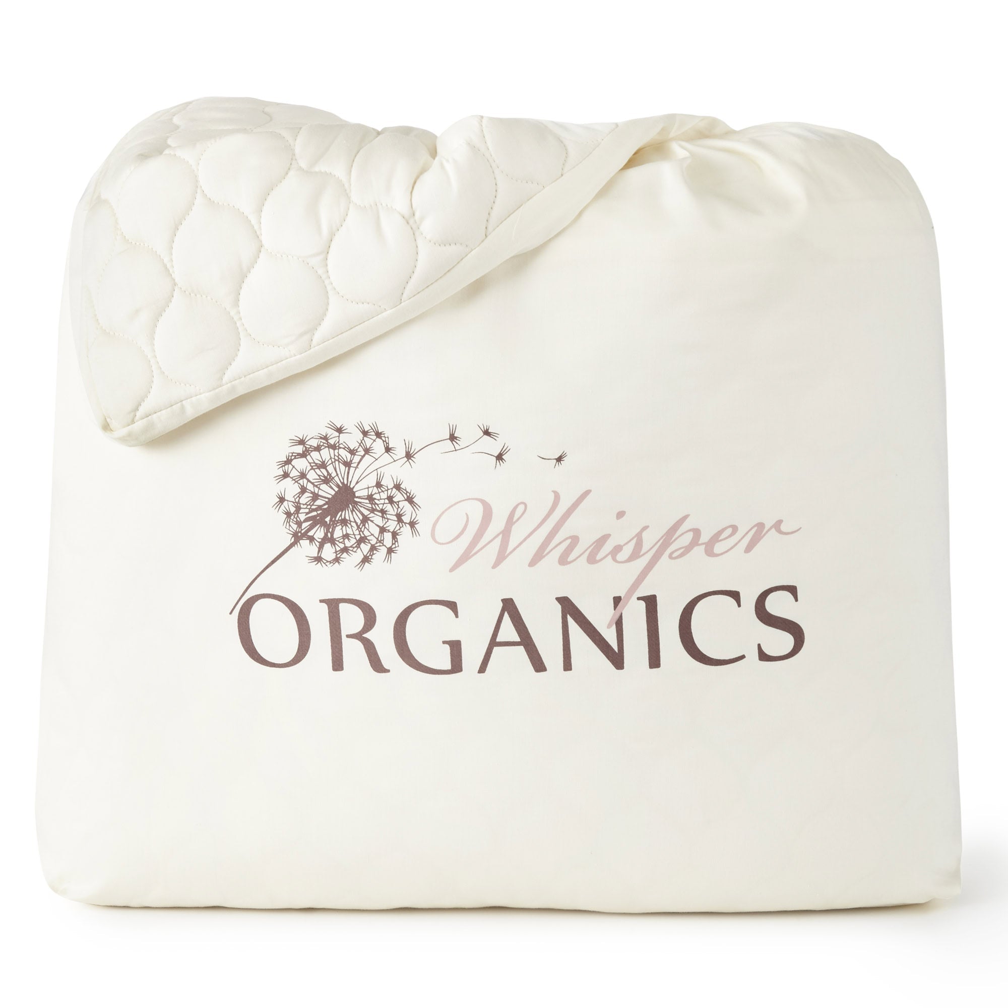 Organic Cotton Quilted Mattress Pad Protector - thewrightstore