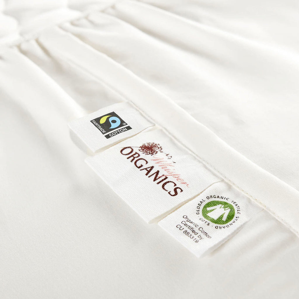Organic Cotton Quilted Mattress Pad Protector - thewrightstore