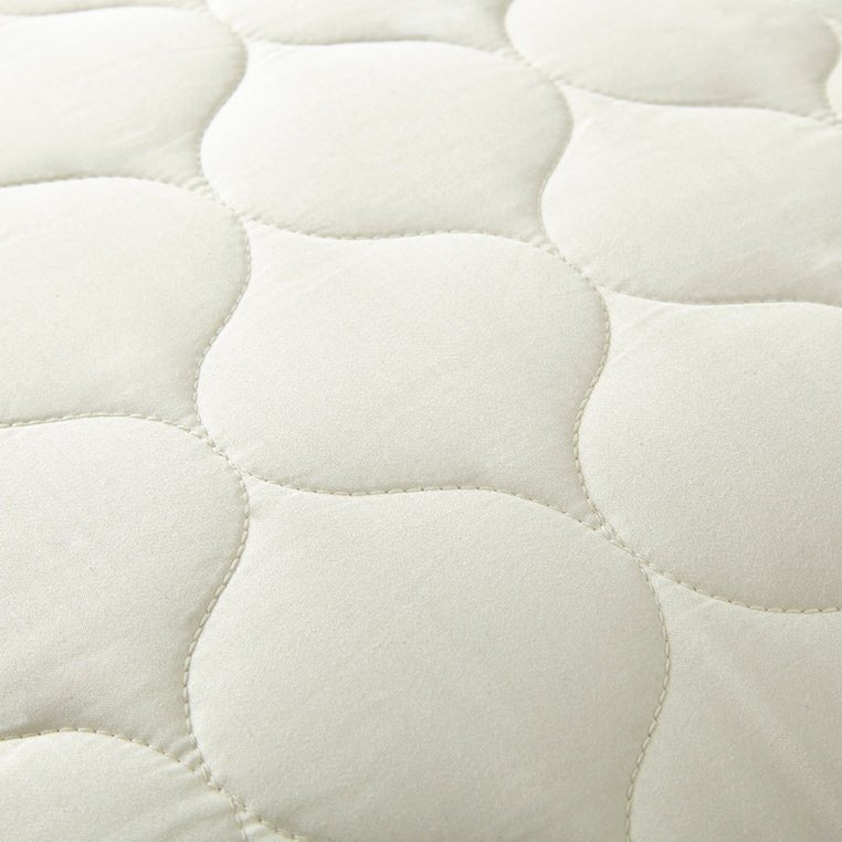 Organic Cotton Quilted Pillow Protectors - thewrightstore