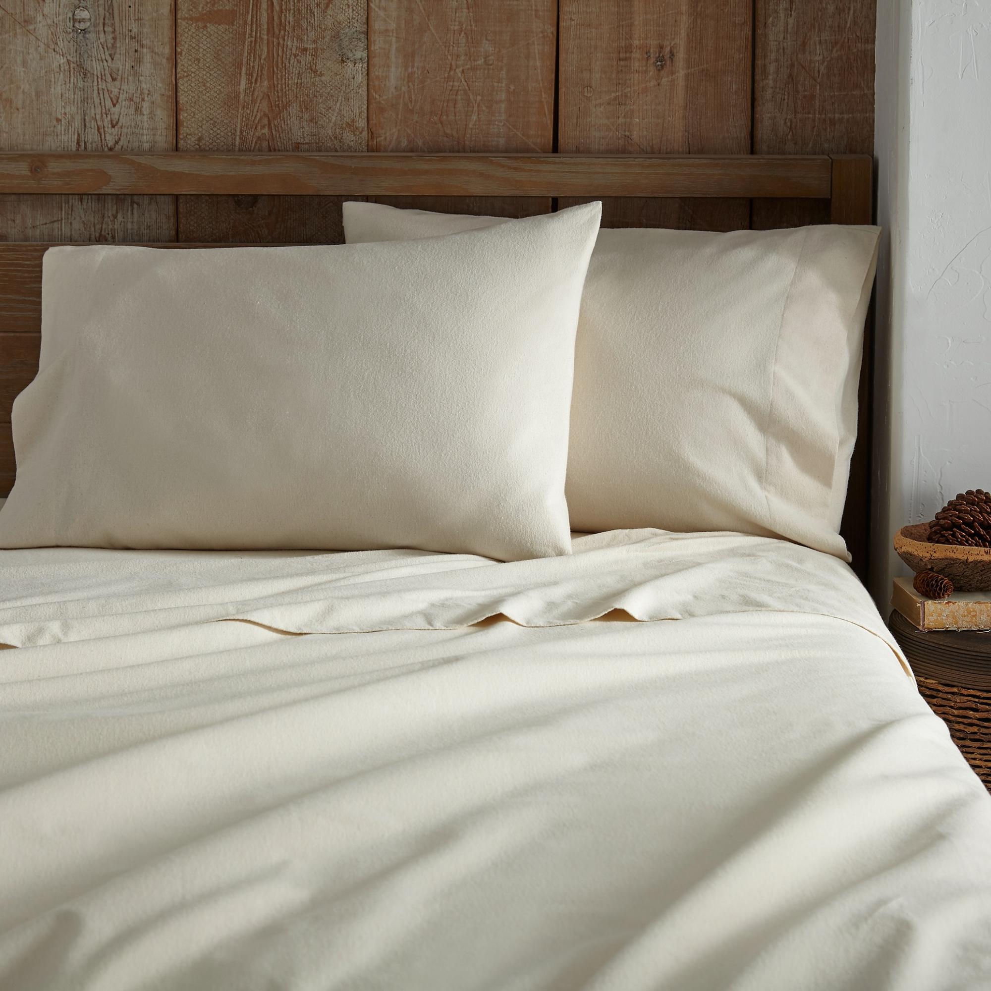 Organic Flannel Sheet Set - thewrightstore