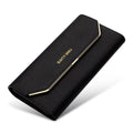 Original Genuine Leather Wallet for Women Luxury Designer Women'S Wallets Long Clutch RFID Purses Women Card Holder Handbag - thewrightstore