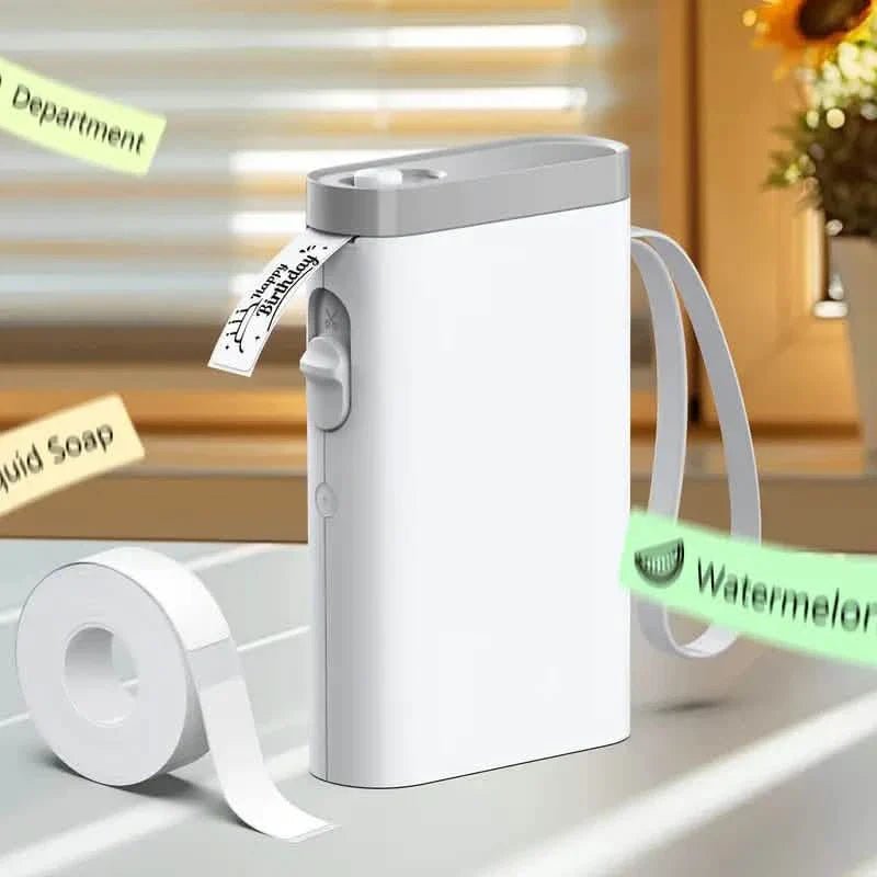 P21 Wireless Thermal Label Maker – Portable USB Printer with Paper Roll, Rechargeable & Ink - Free - thewrightstore