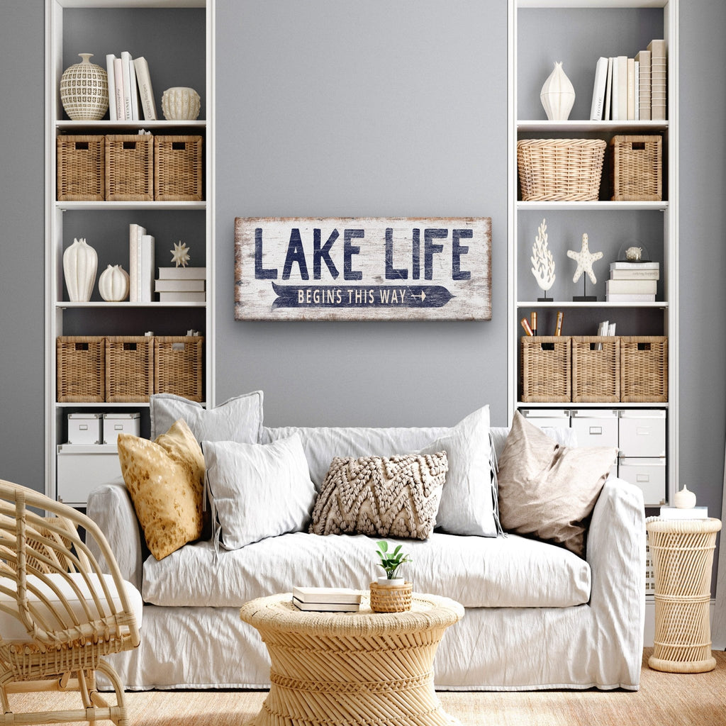 Personalized Lake Life Customizable Sign - thewrightstore