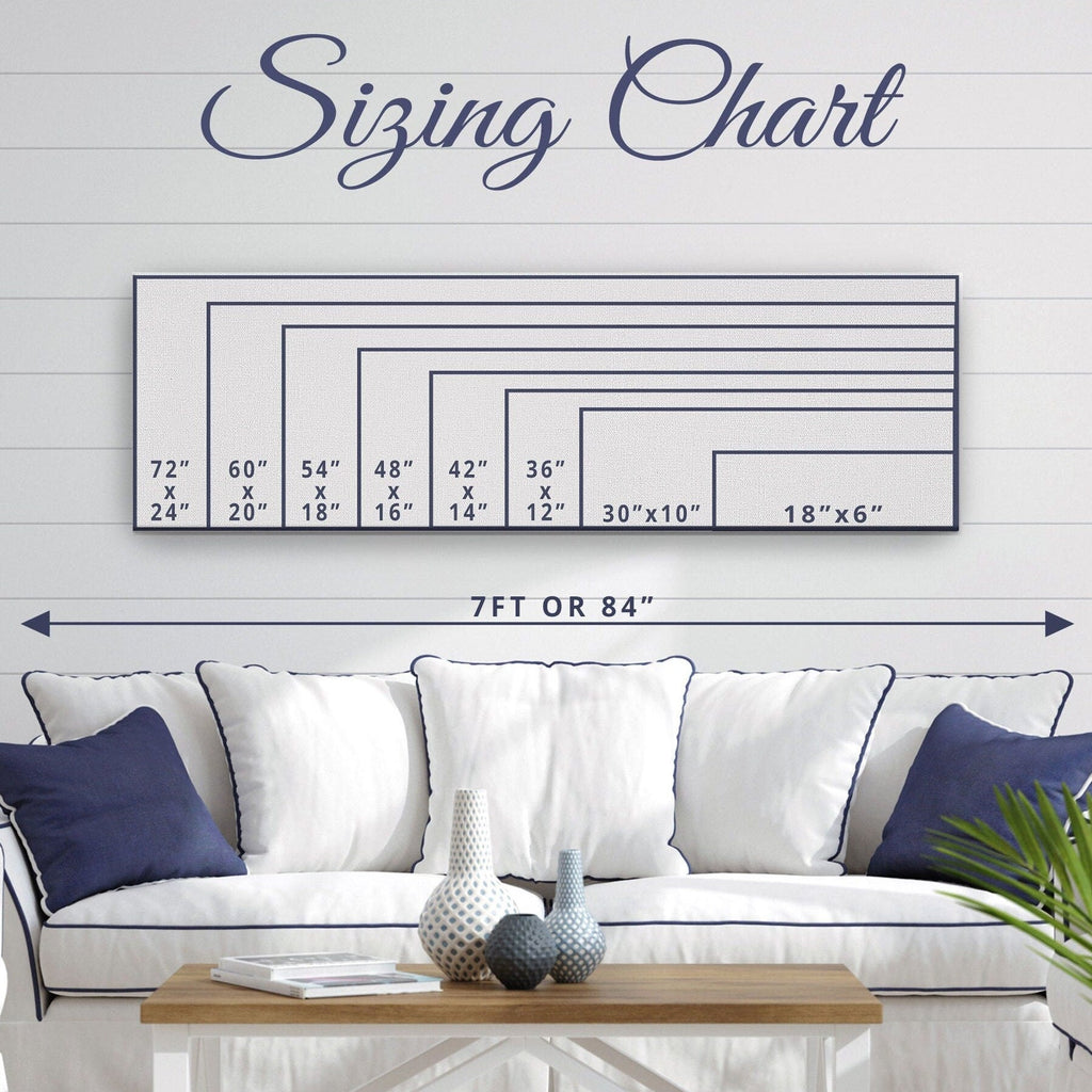 Personalized Nautical Flag Kid's Name Framed Canvas Print - thewrightstore