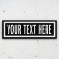 Personalized One Way Wall Hanging | Clean & Distressed Metal Look - thewrightstore
