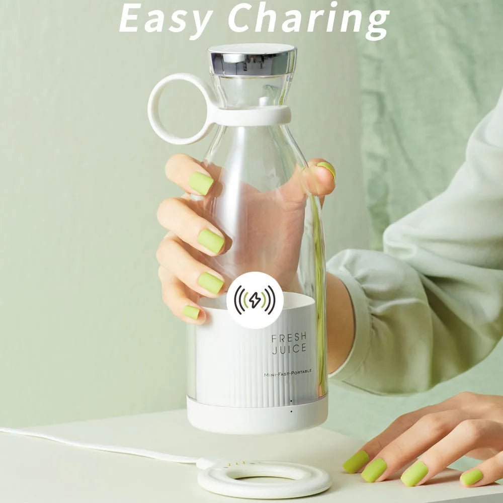 Portable Blender Juicer 350ML Mixeur Wireless Rechargeable Mini USB Juicer Cup Fruit Mixer Travel Bottle Smoothie Extractor.
