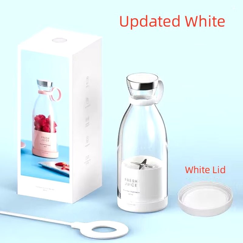 Portable Blender Juicer 350ML Mixeur Wireless Rechargeable Mini USB Juicer Cup Fruit Mixer Travel Bottle Smoothie Extractor.