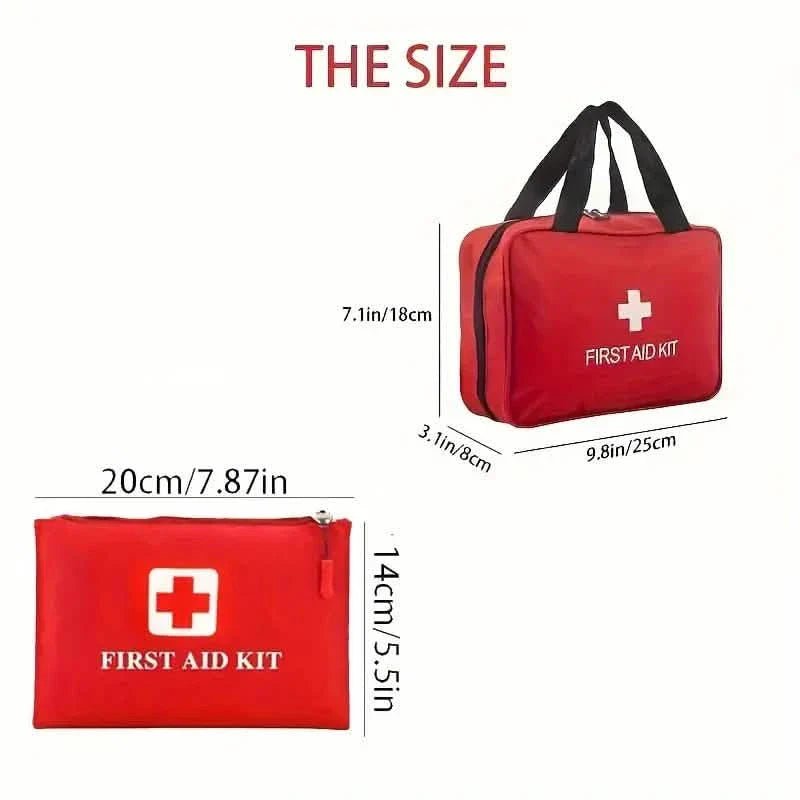 Portable First Aid Kit for Camping, Hiking & Outdoor Activities - thewrightstore