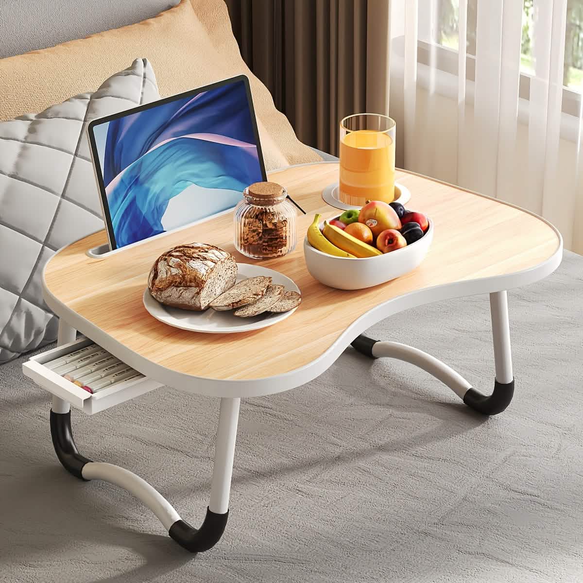 Portable Foldable Laptop Bed Table - thewrightstore
