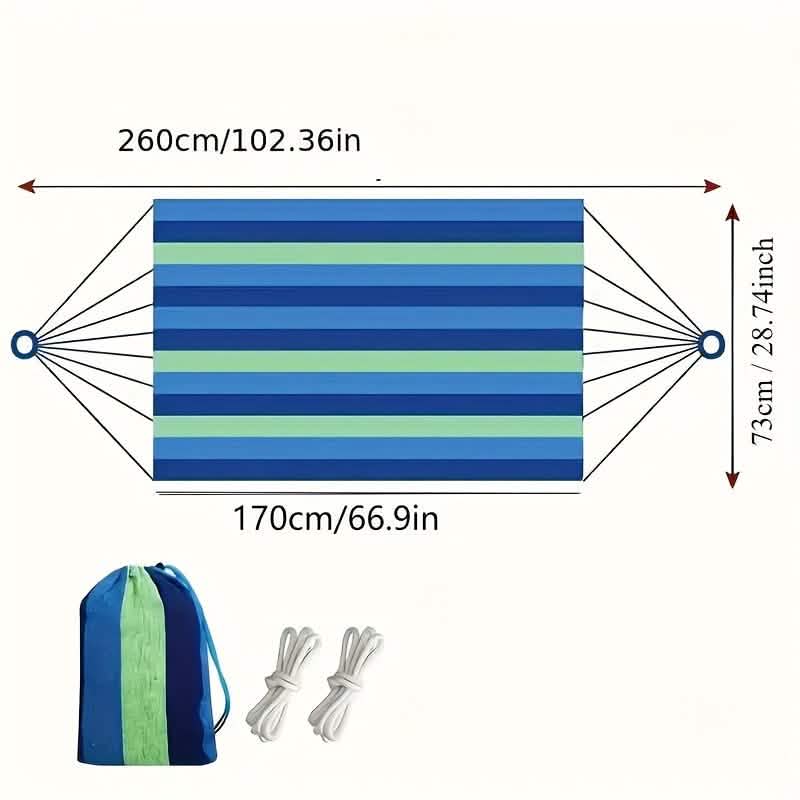 Portable Hammock – Anti - Roll, Lightweight, Easy Setup - thewrightstore