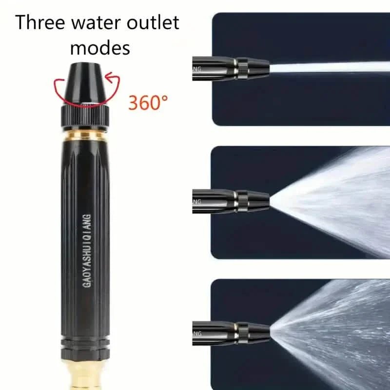 Portable High - Pressure Car Wash Gun – Multi - Function Garden Hose Nozzle - thewrightstore