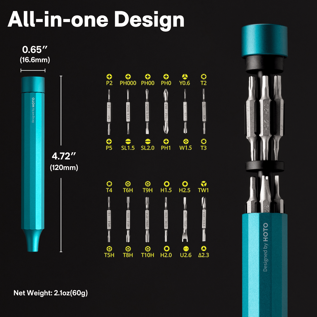 Precision Screwdriver Pen (Manual) - thewrightstore