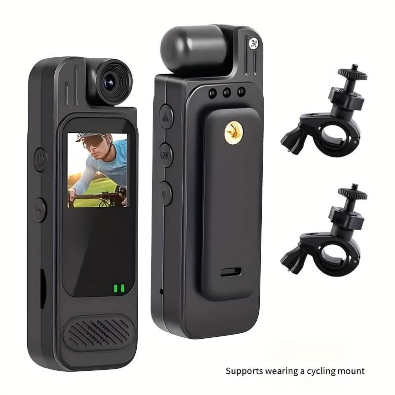 Premium Portable Body Camera Recorder – HD, SD Card Compatible - thewrightstore