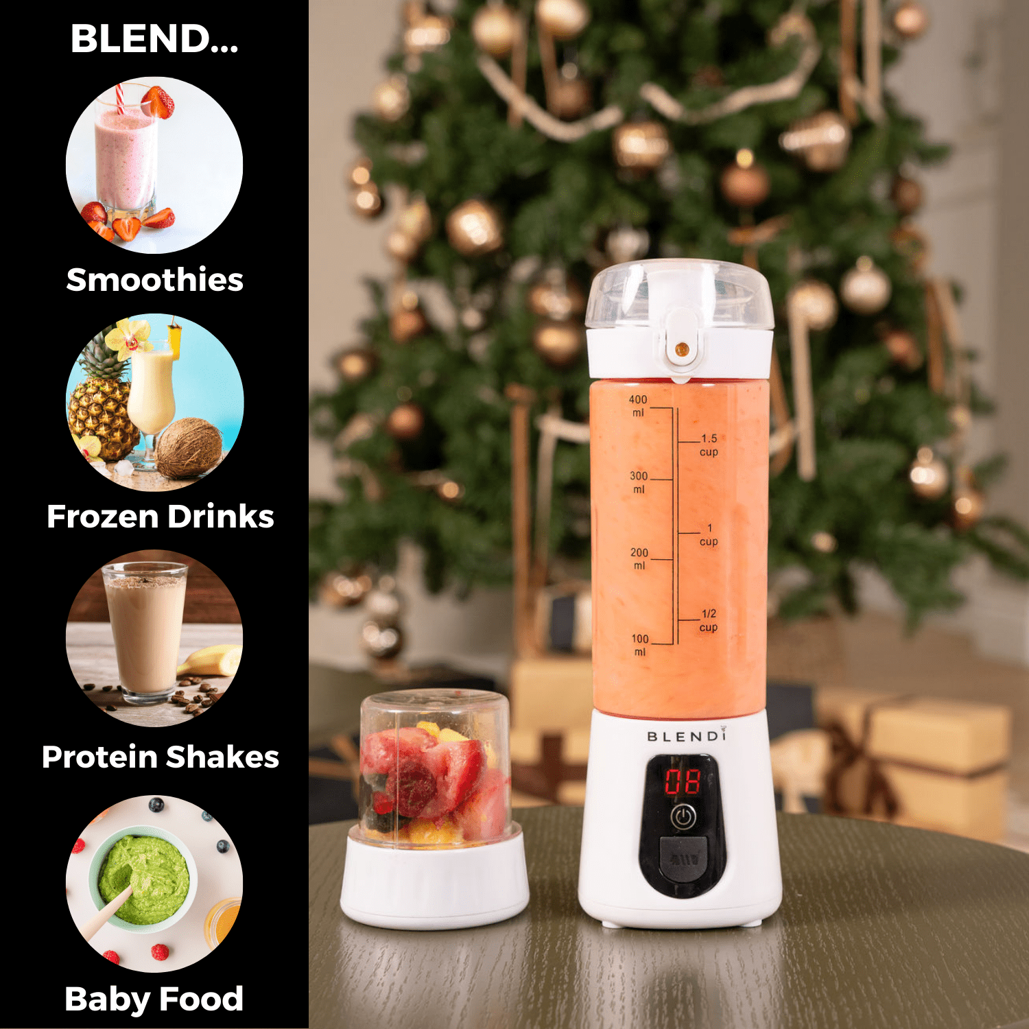 Pro+ Ice Crushing Portable Blender (17oz) - thewrightstore