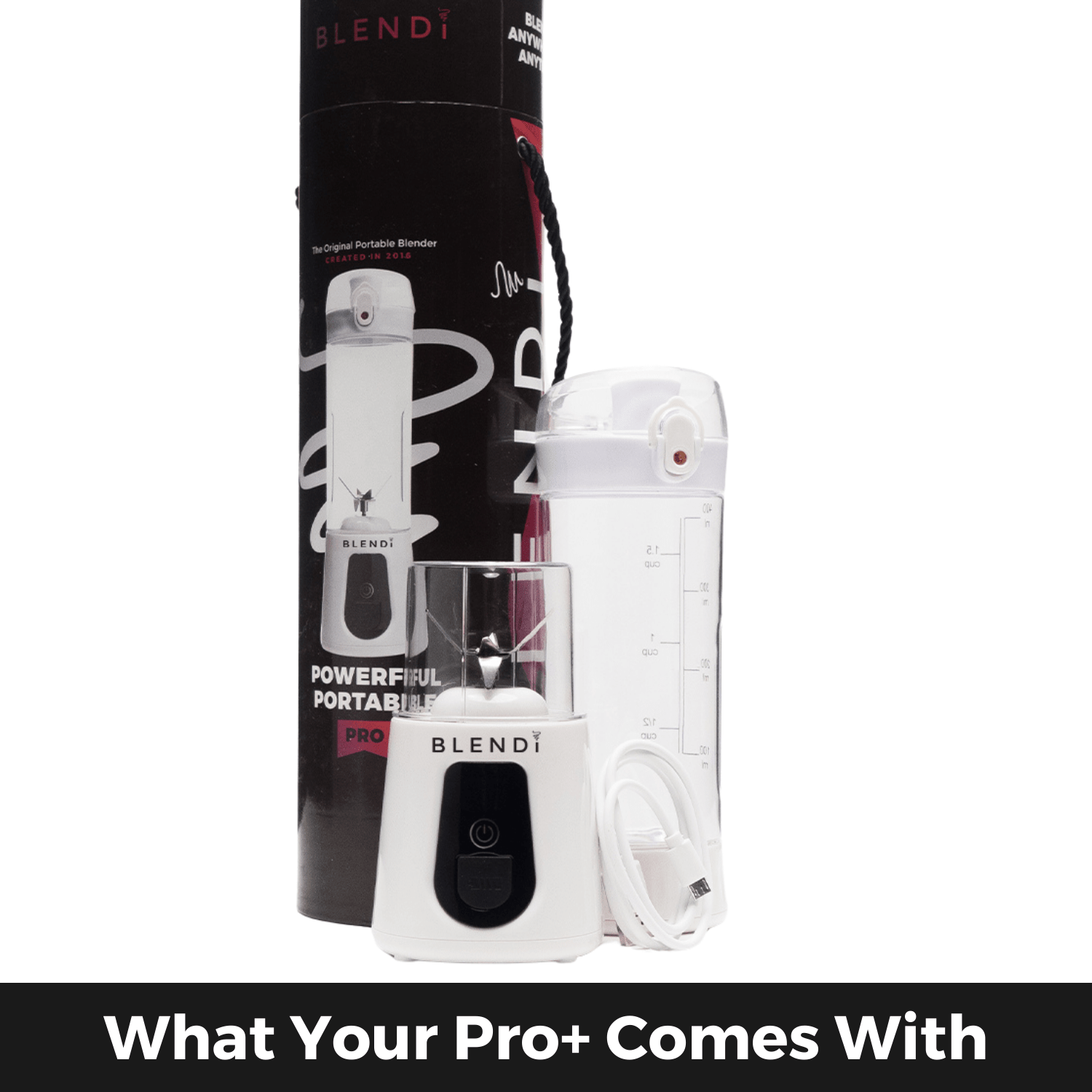 Pro+ Ice Crushing Portable Blender (17oz) - thewrightstore