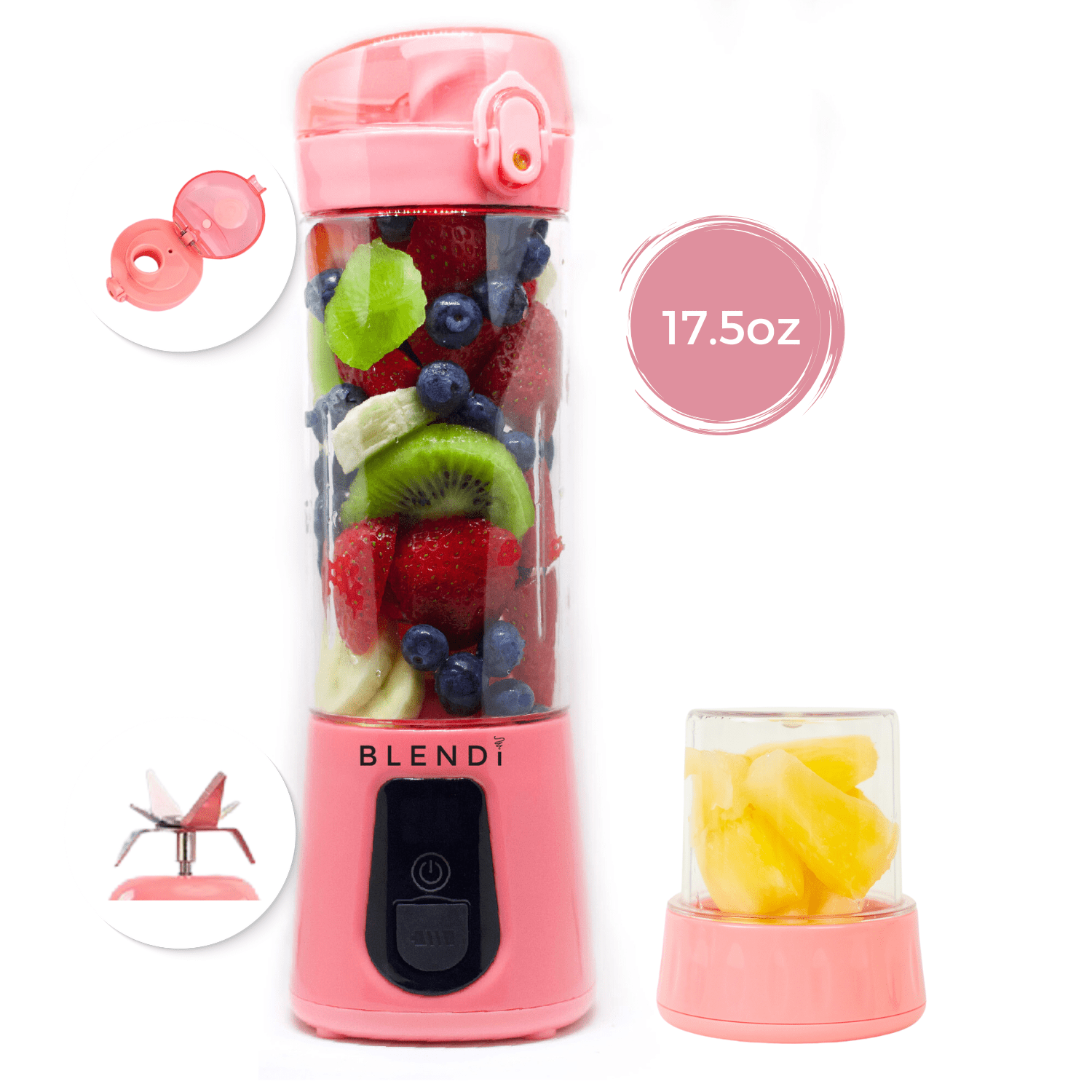 Pro+ Ice Crushing Portable Blender (17oz) - thewrightstore