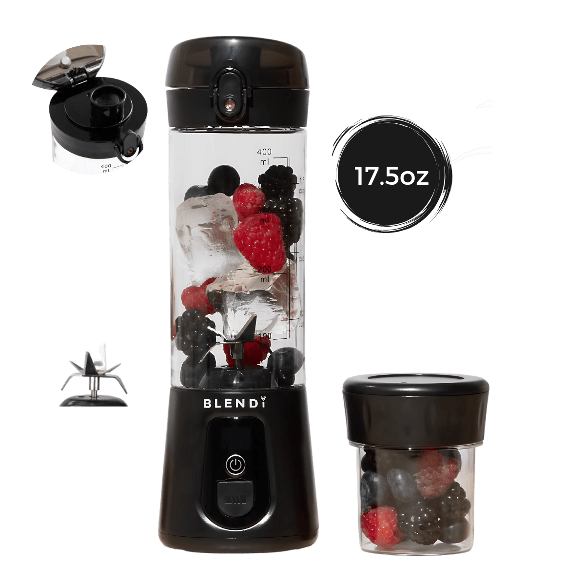 Pro+ Ice Crushing Portable Blender (17oz) - thewrightstore