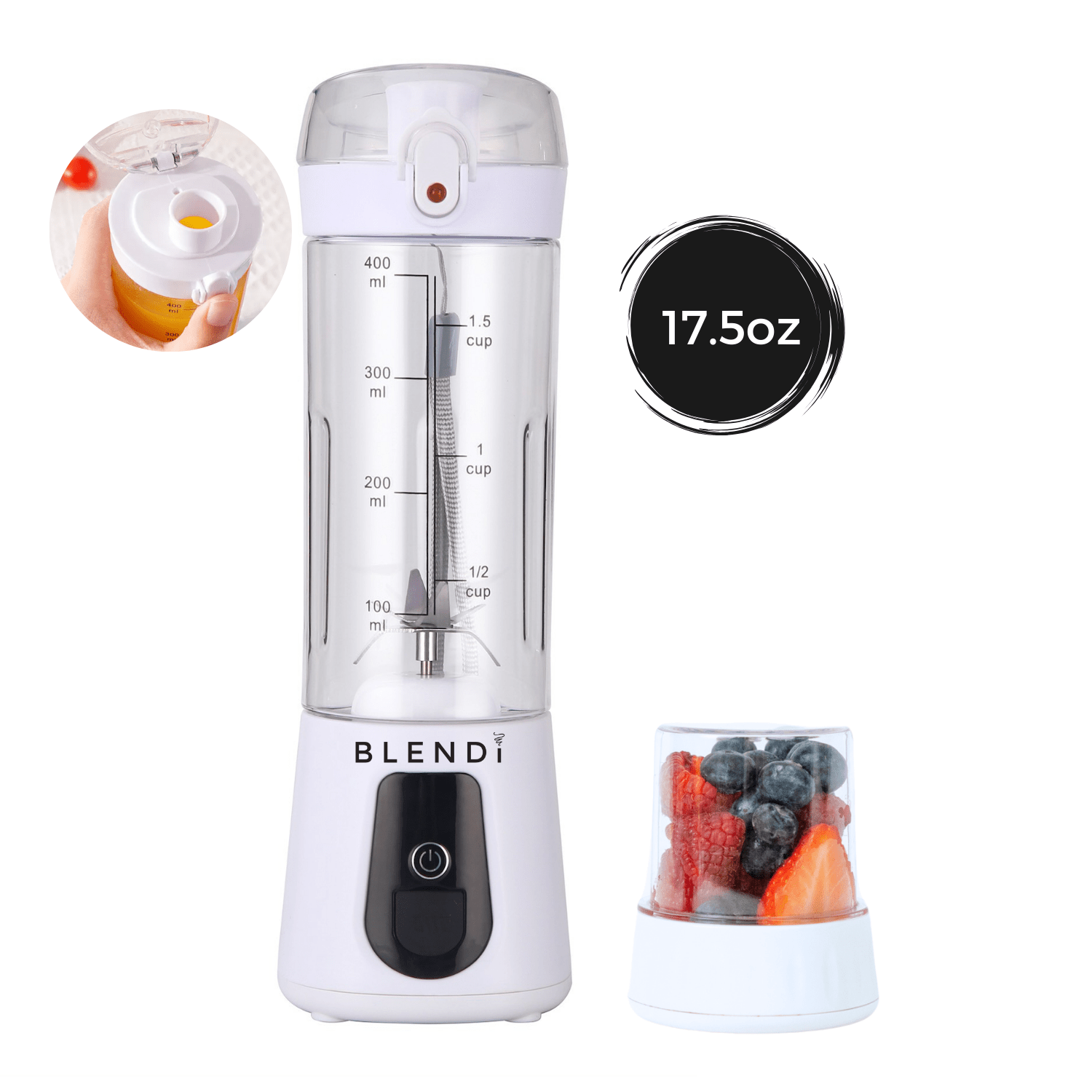 Pro+ Ice Crushing Portable Blender (17oz) - thewrightstore