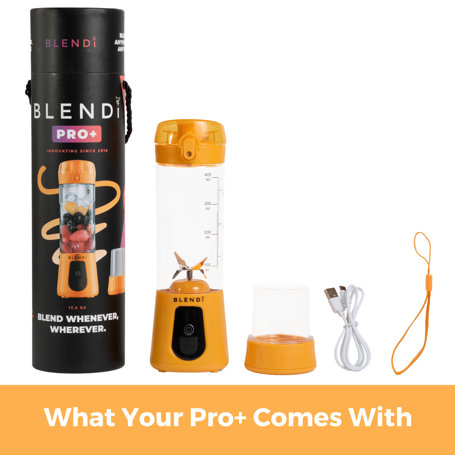 Pro+ Ice Crushing Portable Blender (17oz) - thewrightstore