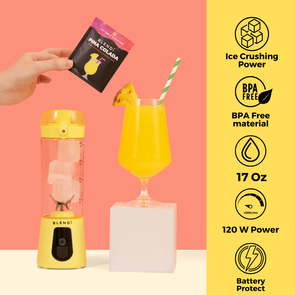 Pro+ Ice Crushing Portable Blender (17oz) - thewrightstore