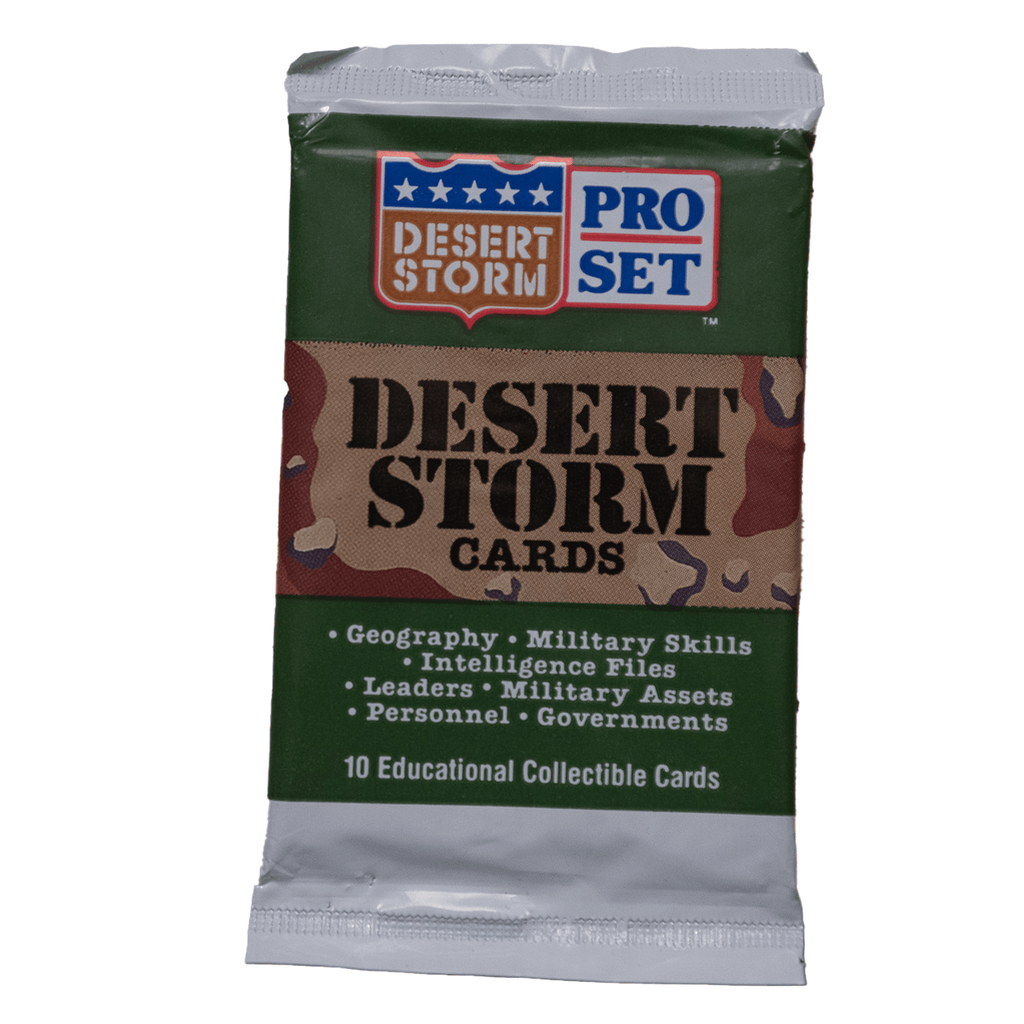 Pro Set Desert Storm Trading Card Pack - thewrightstore